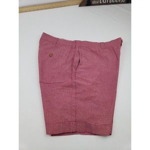 J Crew Mens Shorts Gramercy Size 33W Color Red Casual Summer Shorts